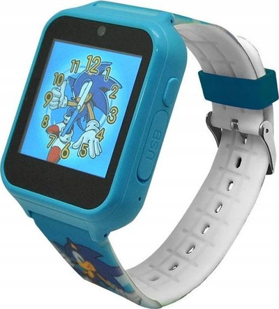 Smartwatch për fëmijë Euroswan Sonic SNC4055, 10 funksione, kamerë, blu