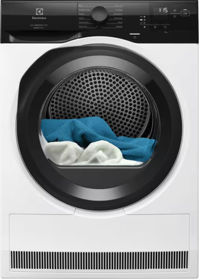 Tharëse rrobash Electrolux EW6D98BEE, 8 kg, Heat Pump, e bardhë