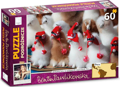 Lojë puzzle Edipresse Peru Beata Pawlikowska, 60 elemente