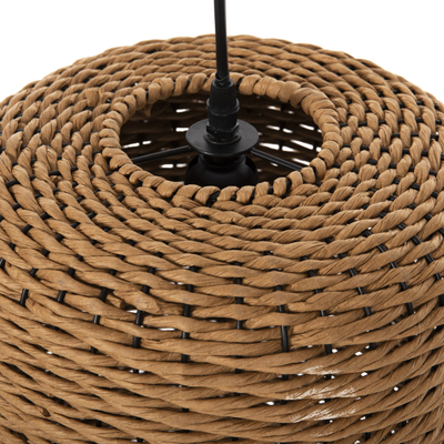 Llambë e varur tavani tavan Φ26x40-120Hcm (HM4340), bezhë/ zezë
