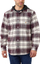 Xhaketë flanel Carhartt Hooded, fleece e brendshme, me kapuç, bezhë e kuqe e errët, L