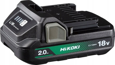 Bateri Hikoki BSL 1820, 18V, 2Ah, e zezë