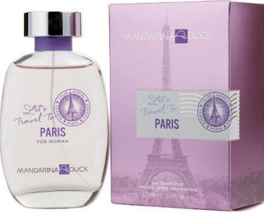 Parfum Mandarina Duck Lets Travel To Paris EDT, 100 ml, për burra