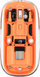 Maus pa tela Manhattan Transparent, RGB, 8001600 dpi, portokalli transparent