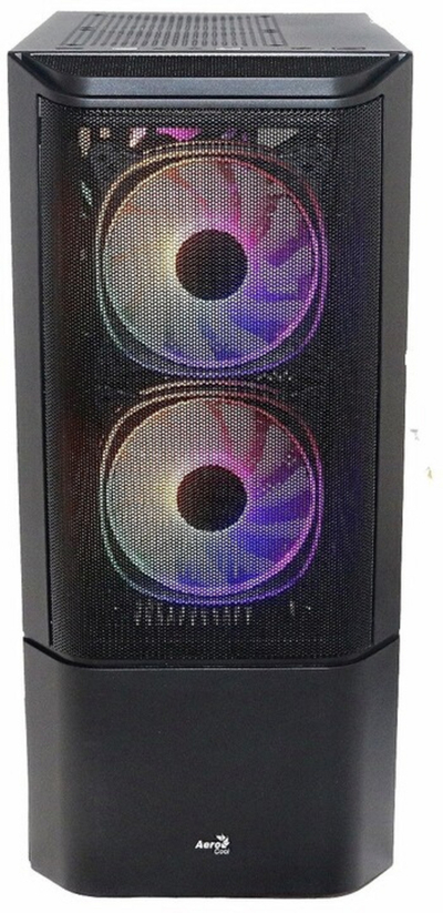 Kasë Aerocool Quantum v3 Midi-Tower, RGB, e zezë