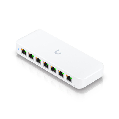 Switch Ubiquiti UniFiSwitch Ultra USW-ULTRA, 8 porta Gigabit, PoE, i bardhë