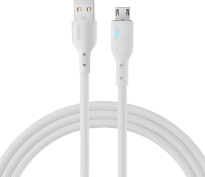Kabllo USB Joyroom JYR725, USB A në microUSB, 2 m, e bardhë