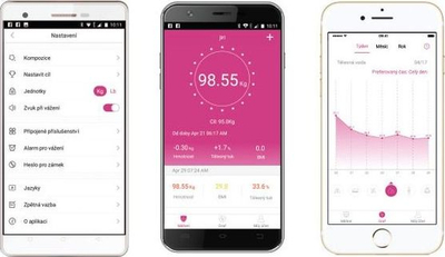 Peshore banjoje Umax Smart Scale US20M UB605, inteligjente, Bluetooth