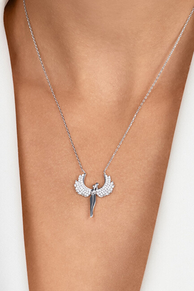 Qafore për gra Brilio Silver, 41 cm + 5 cm, e argjendtë