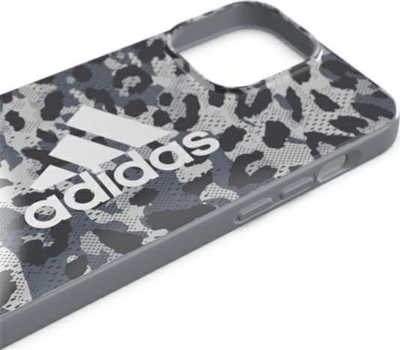 Mbrojtëse telefoni Adidas OR Snap Case Leopard për iPhone 13 Pro Max 6.7\", gri