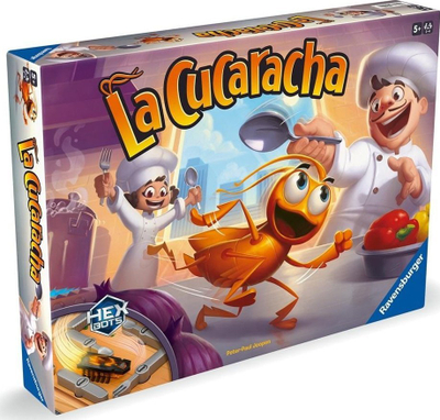 Loja tavoline Ravensburger La Cucaracha, për familje, në polonisht, shumëngjyrëshe