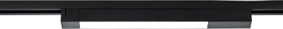 Llambë shine LED DPM X-Line Linear, 20W, 4000K, e zezë