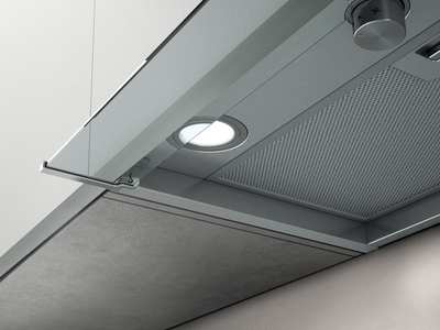 Kapak aspirimi Elica BOXIN IX/A/90, 90cm, LED, inox argjendi