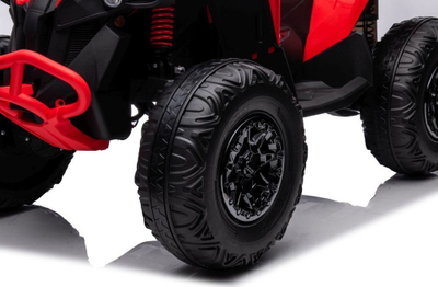 Quad elektrik për kalamoj CAN-AM Renegade, me telekomandë 2.4G, me drita LED, i kuq