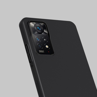 Маска за телефон Nillkin Super Frosted, за Xiaomi Redmi Note 11 Pro 5G, мат пластика, црна