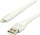 Kabllo USB Logo USB A në Lightning, 2m, najlon, e bardhë