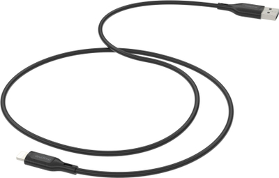 Kabllo karikimi Mophie Essentials, USB A në Lightning, 1m, e zezë