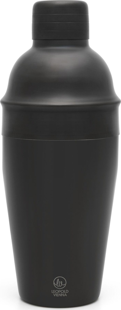 Set koktejli Leopold Vienna Acolon LV233026, 3 pjesë, shejker 500 ml, i zi