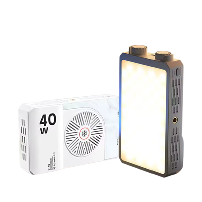 Dritë video LED portative 40W