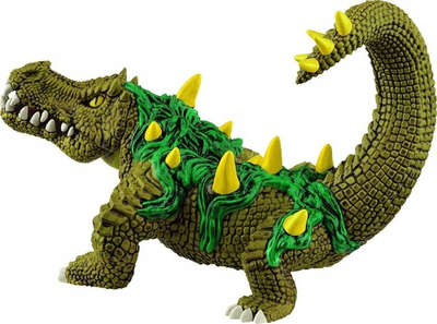 Figurinë lodër Schleich Swamp Monster, reptil fantazi, plastikë, jeshile