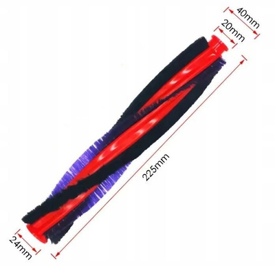 Rul furçe JETtools 225mm për Dyson V6 DC58 DC59 DC62 SV03 SV073, i kuq