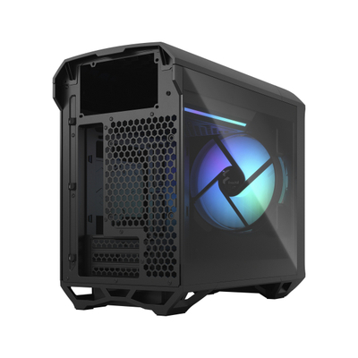 Kasë Fractal Design Torrent Nano RGB Black TG Light Tint, e zezë
