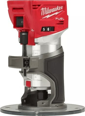 Frezë pa kabllo Milwaukee M18 FUEL, 18V, 31000 rpm, e kuqe