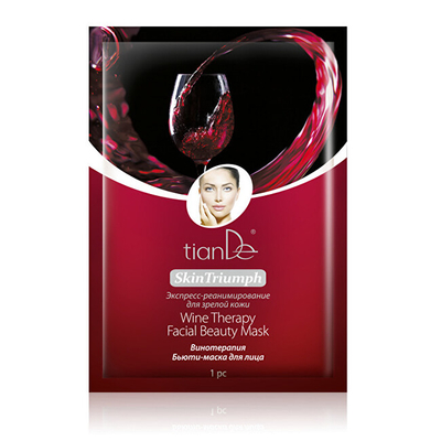 Maskë për lëkurë TianDe Wine Therapy, 1 copë