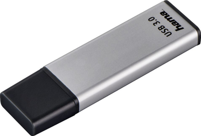 USB Flash Drive Hama Classic (001810540000), 128GB, i argjendtë