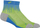 Спортски чорапи Asics Performance Run Sock Quarter, модел 3013A980 301, зелени