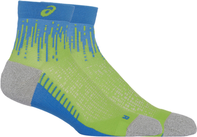 Спортски чорапи Asics Performance Run Sock Quarter, модел 3013A980 301, зелени