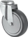 Set rrotash për rack CAYMON CAS106WS, Ø50 x 20 mm, filetë M12, gri