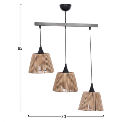 Llambë tavani e brendshme 50×16×85 cm (HM7482.02)