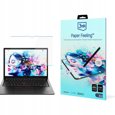 Mbrojtës ekrani 3mk Paper Feeling për Lenovo ThinkPad L13 2in1 Gen 6, mat, transparent