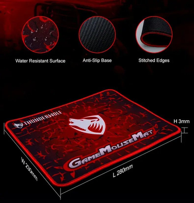 Set gaming Extralink TF400 4 në 1, tastierë LED, maus dhe kufje RGB, i zi