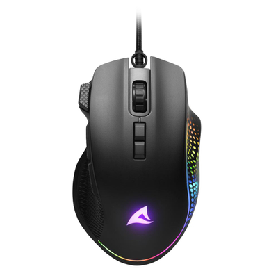 Maus Sharkoon SHARK Force III 12.800 DPI, i zi