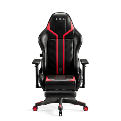 Karrige gaming Diablo Chairs X-RAY L, ergonomike, e zezë me të kuqe