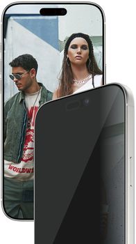 Mbrojtës ekrani PanzerGlass SAFE Privacy, për iPhone 17 Pro Max, Ultra Wide Fit, transparent