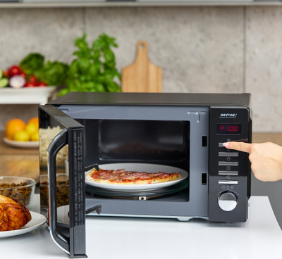 Fur mikrovalësh MPM 20-KMT-05, 20L, 800W, e zezë