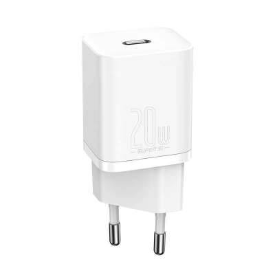 Karikues muri Baseus Super Si, USB C PD 20W, i bardhë