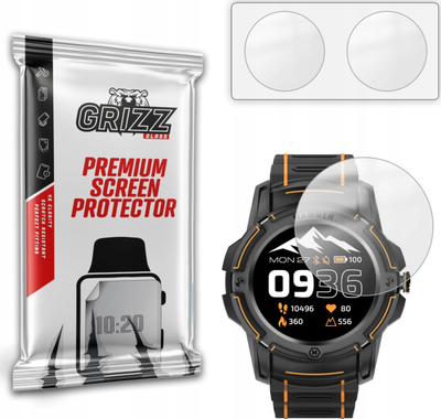 Film mbrojtës për orë smart Hammer Watch Plus, 2 copë, anti gjurmë gishtash, mat