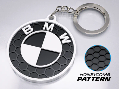 Varëse për çelësa Eterra BMW, e zezë/bardhë