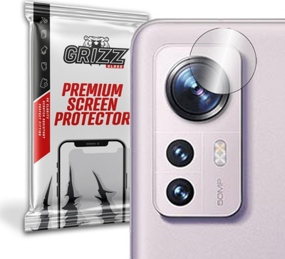 Xham mbrojtës për kamerë GrizzGlass për Xiaomi 12 Pro Dimensity Edition, set me 2 copë, transparent