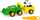 Traktor lodër për fëmijë TOMY: John Deere, i gjelbër
