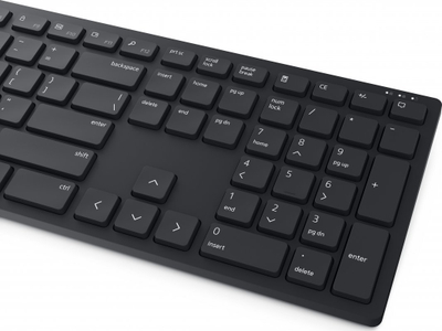 Set tastierë dhe maus Dell KM5221W, i zi