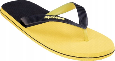 Flip-flop për burra Aquawave Roboor, taban EVA, rripa PVC, verdh e zi