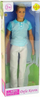 Kukull çun Defa Kevin Leantoys, flokë biond, 30cm, rroba blu e bardhë