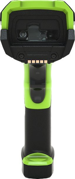 Читач на баркодови Zebra LI3678 ER, 1D, рачен, црно зелен