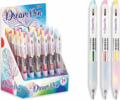Set stilolapsash Penmate Neon Dream, 24 copë, me ngjyra neon