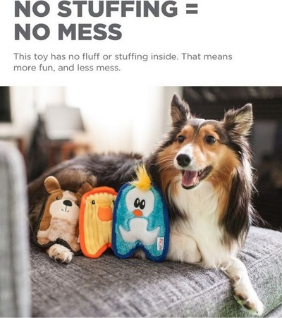 Lodër për qen Outward Hound Invincibles Minis Brave Chick, rezistente, me fishkëllimë